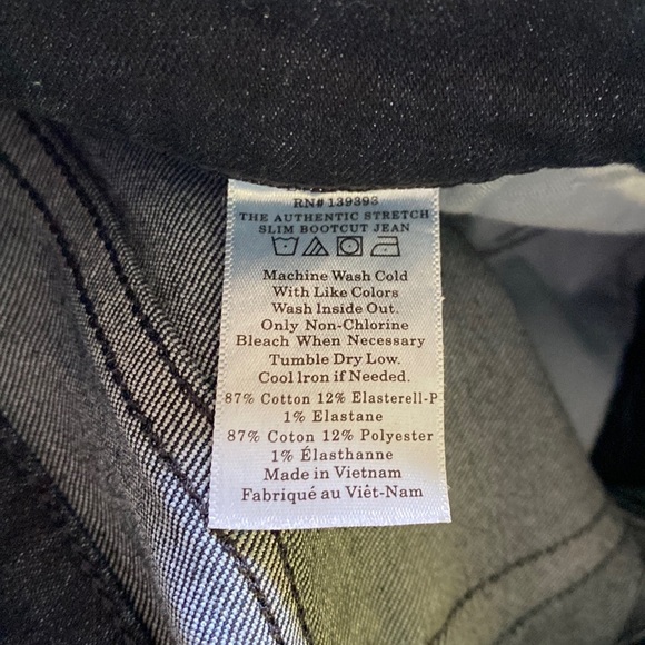 Everlane The Authentic Stretch Slim Bootcut Jeans - Picture 9 of 10